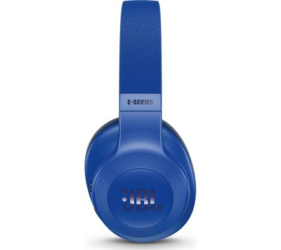 JBL  E55BT Wireless Bluetooth Headphones - Blue